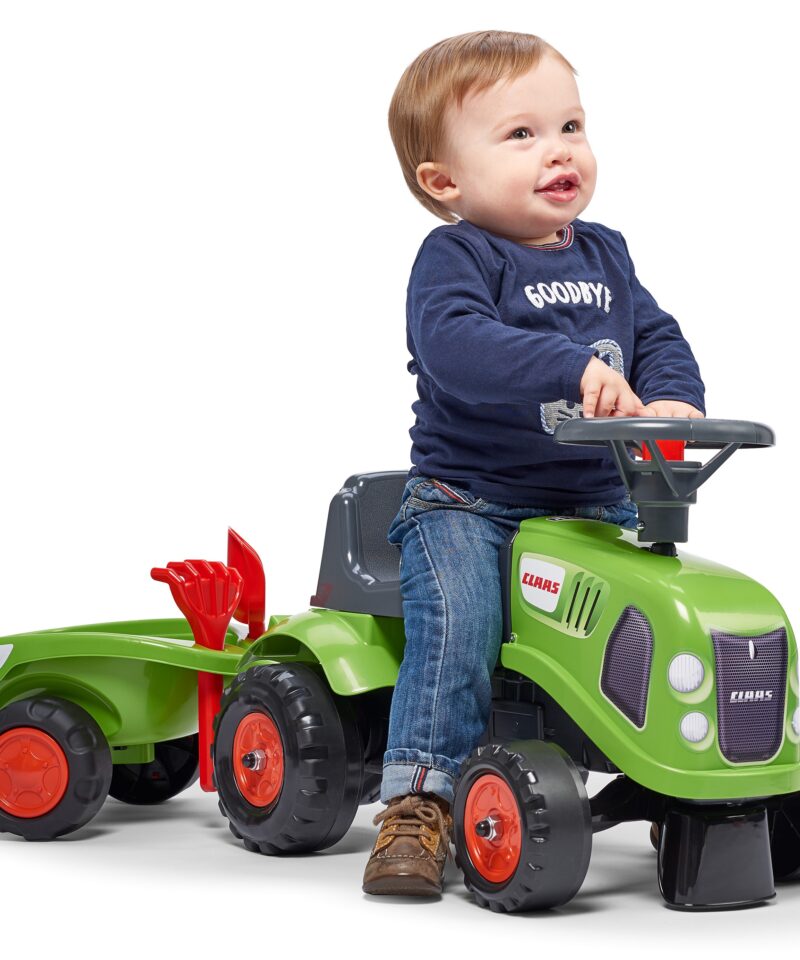 Arendav mänguasi väikesele traktoristile