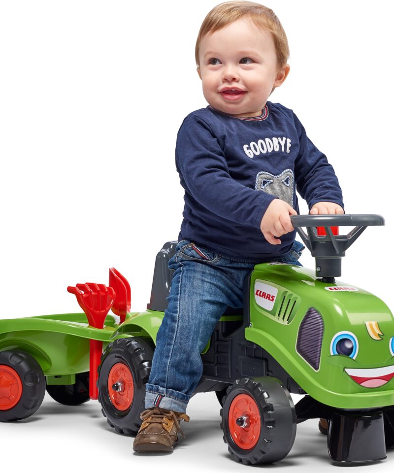 Arendav mänguasi väikesele traktoristile