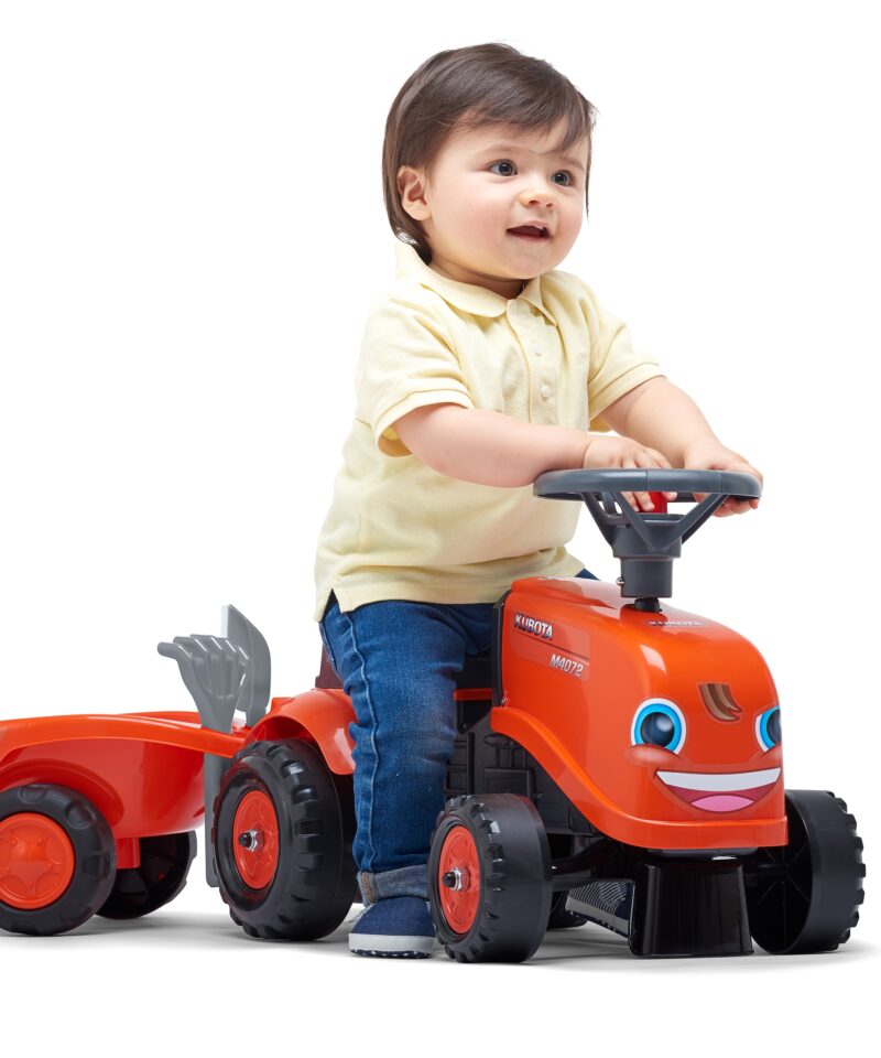 Laste traktor, mis sobib nii tuppa kui õue