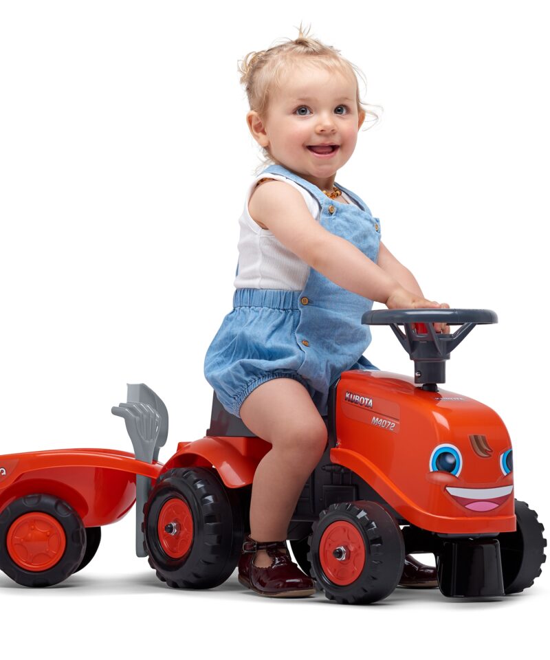 Laste traktor, mis sobib nii tuppa kui õue