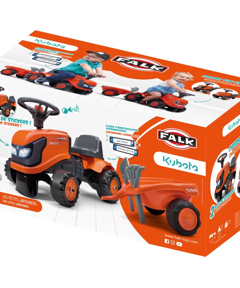 Laste traktor, mis sobib nii tuppa kui õue