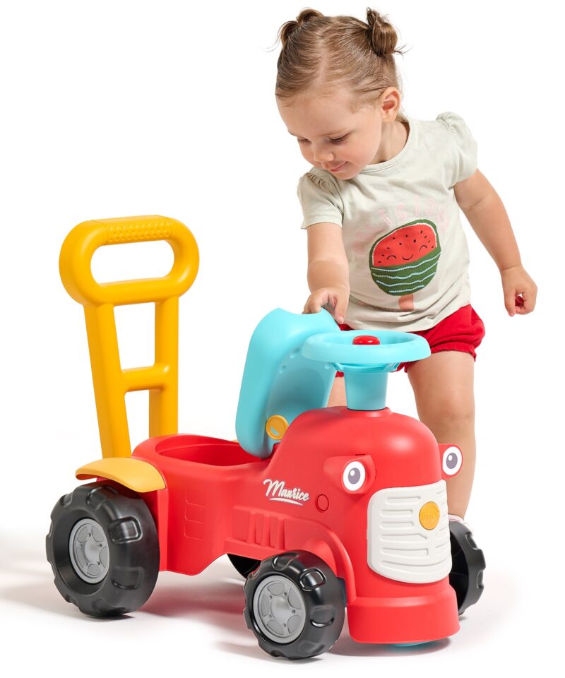 Lõbus traktor koos signaaliga