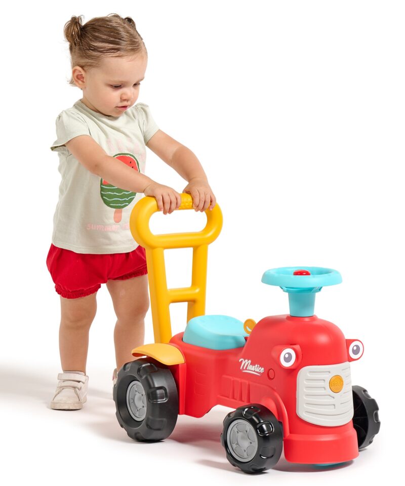 Lõbus traktor koos signaaliga