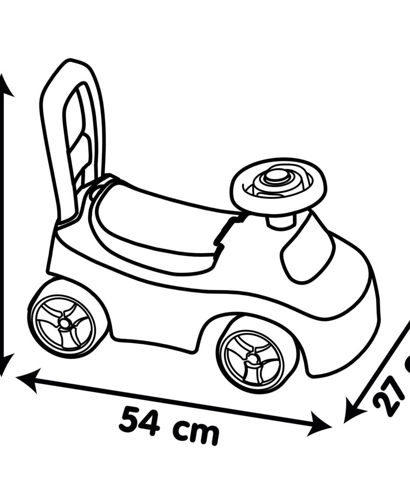 Ergonoomilise disainiga sõidulelu lastele