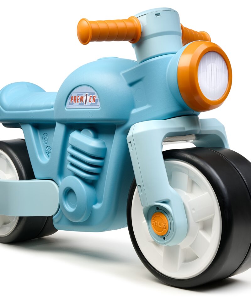 Vastupidav sinine tasakaaluratas lastele