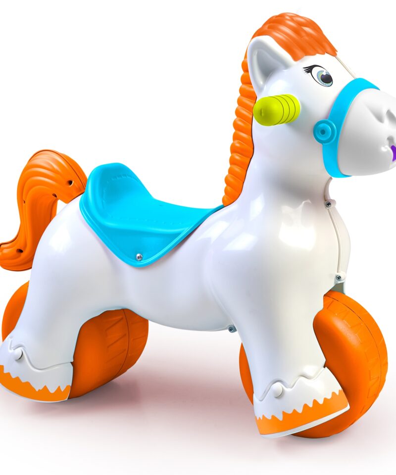 Mitmevärviline interaktiivne hobune