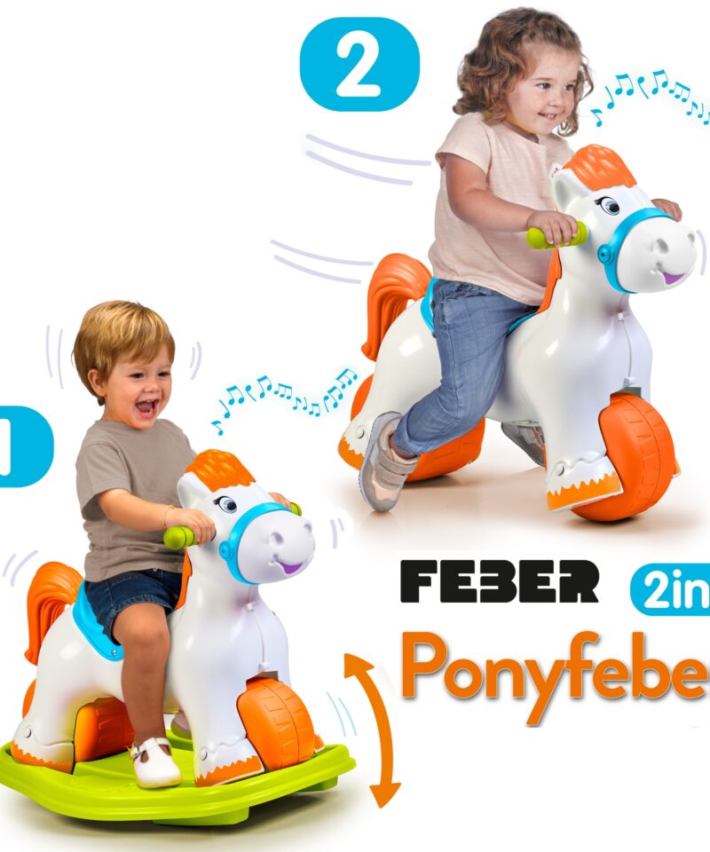 Mitmevärviline interaktiivne hobune