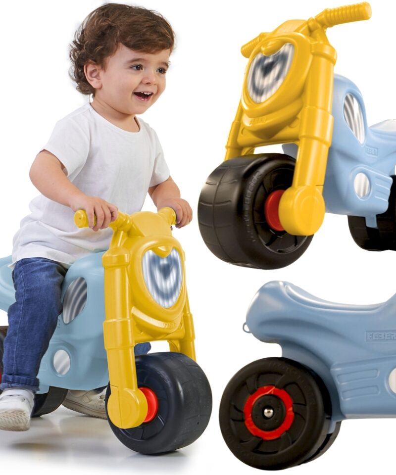 Värviline laste tasakaaluratas pargis