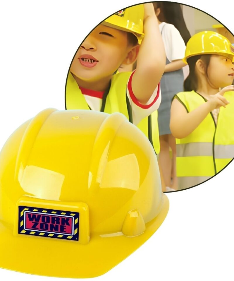 Kollane ehituskiiver lastele