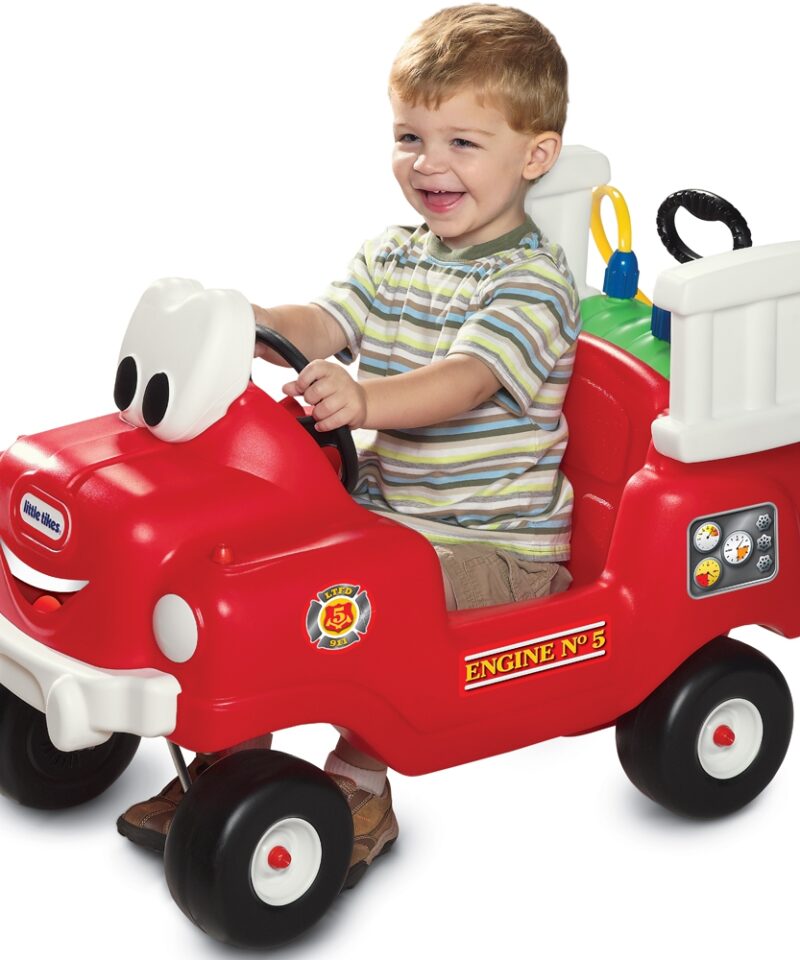 Laste tuletõrjeauto koos veepaagiga