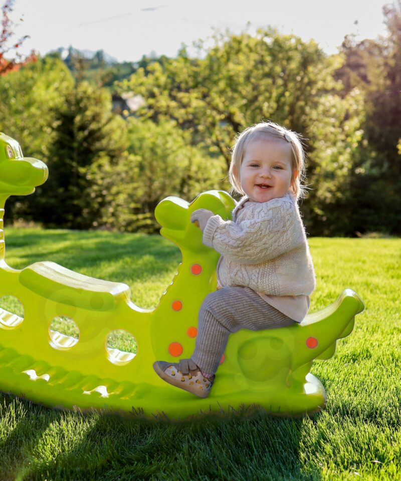 Laste kiikhobune tasakaalu arendamiseks