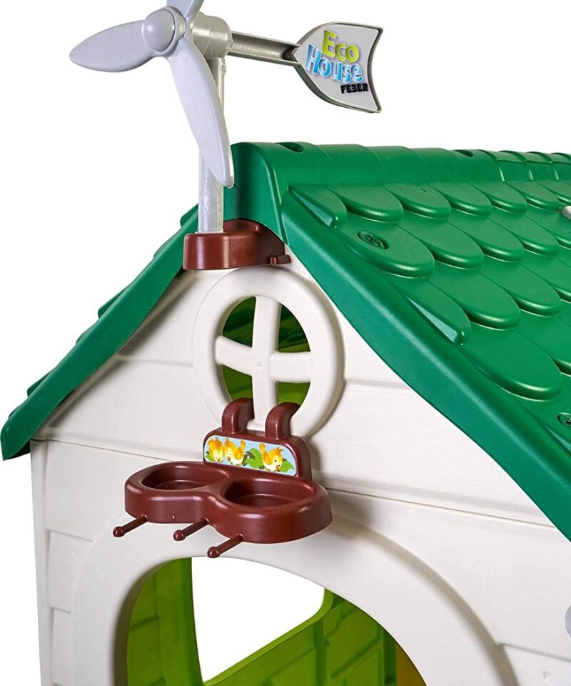 Mängumaja vihmavee kogumise võimalusega