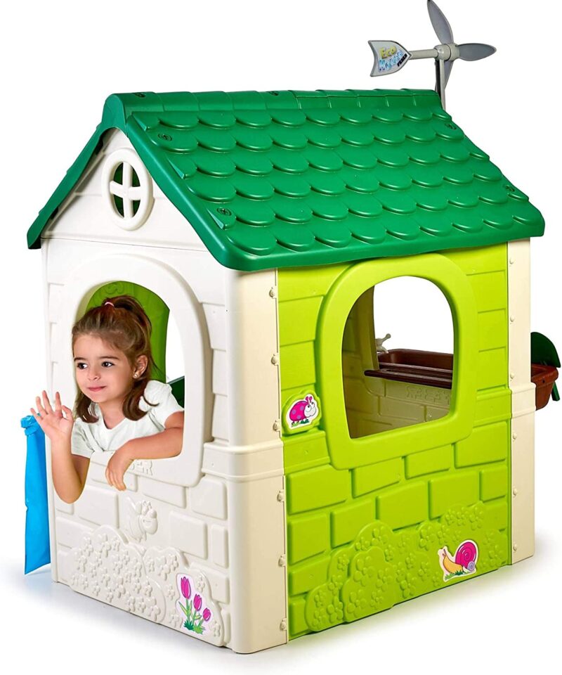 Mängumaja vihmavee kogumise võimalusega