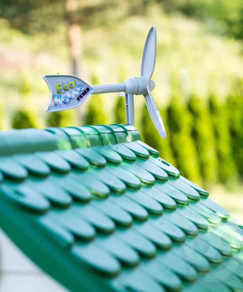 Mängumaja vihmavee kogumise võimalusega