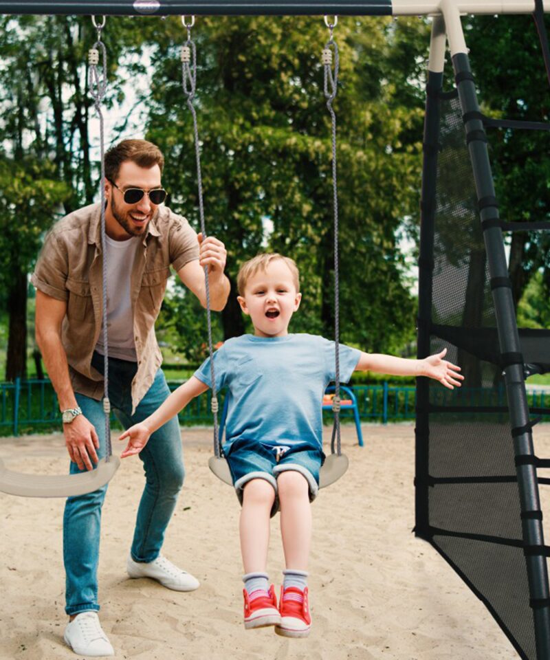 Kergesti paigaldatav mängukomplekt