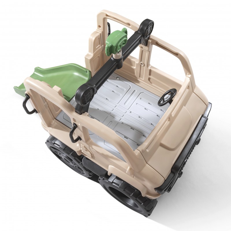 Mänguauto avatud katuse disain