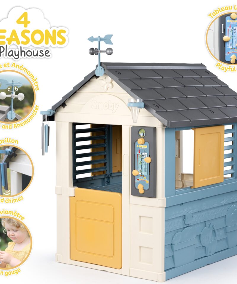 Õuemängudeks loodud mängumaja