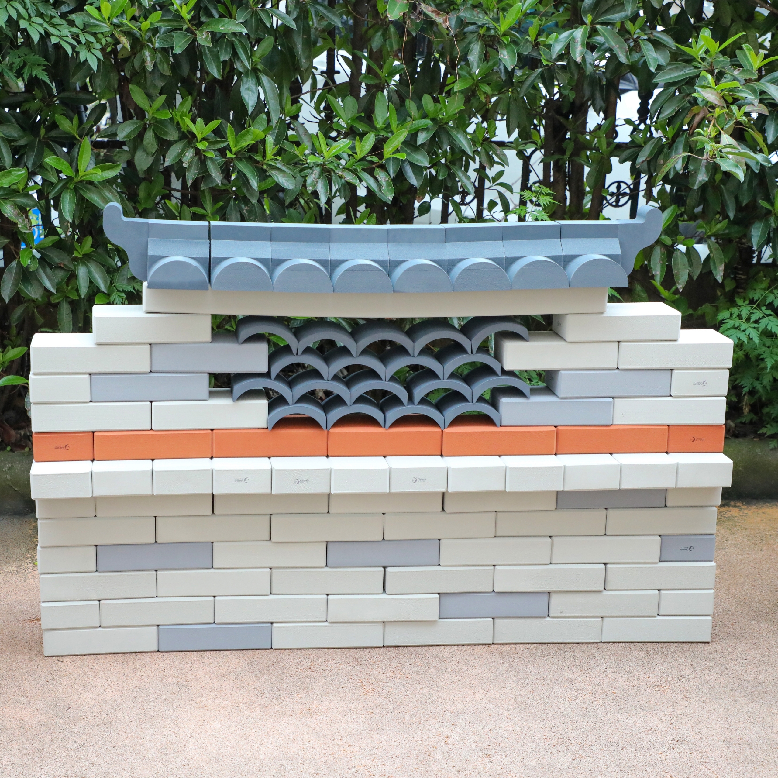 Värvilised ehituskivid loovaks mänguks