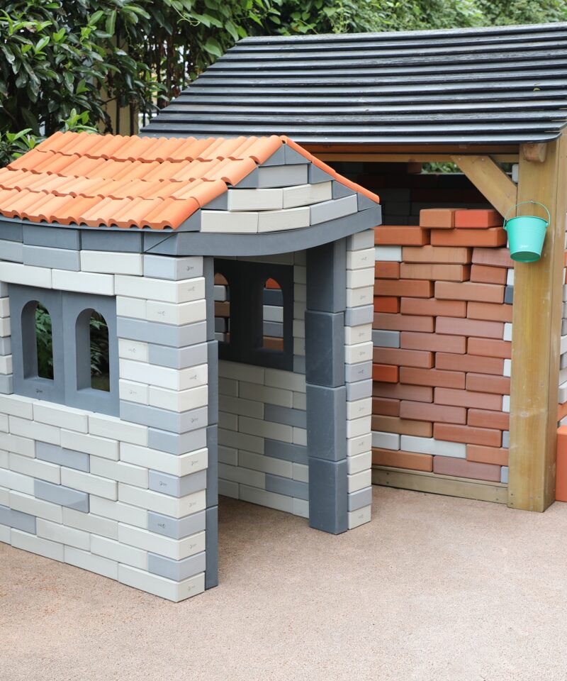 Ehitusklotside komplekt lastele alates 3. eluaastast