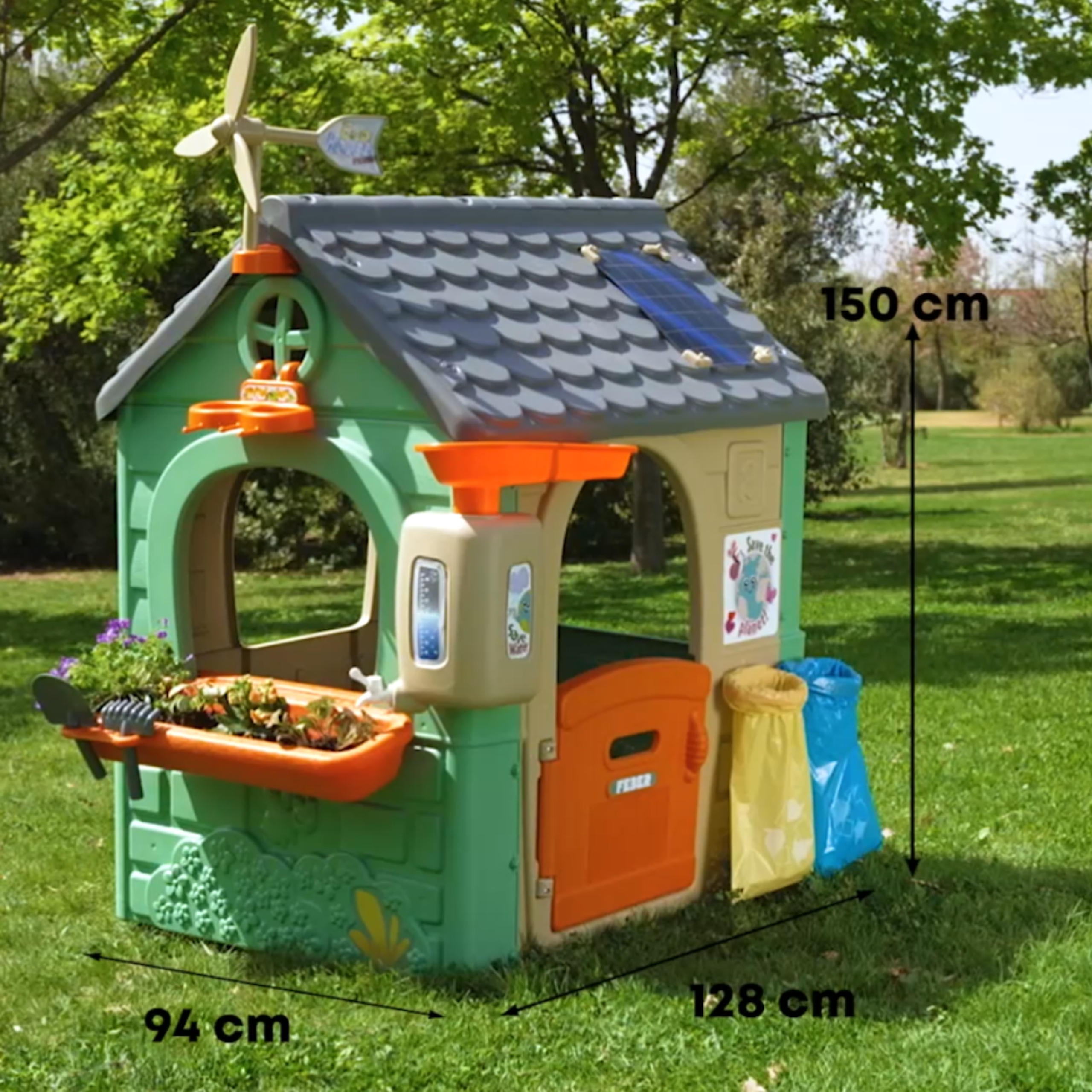 Keskkonnateadlik mängumaja lastele