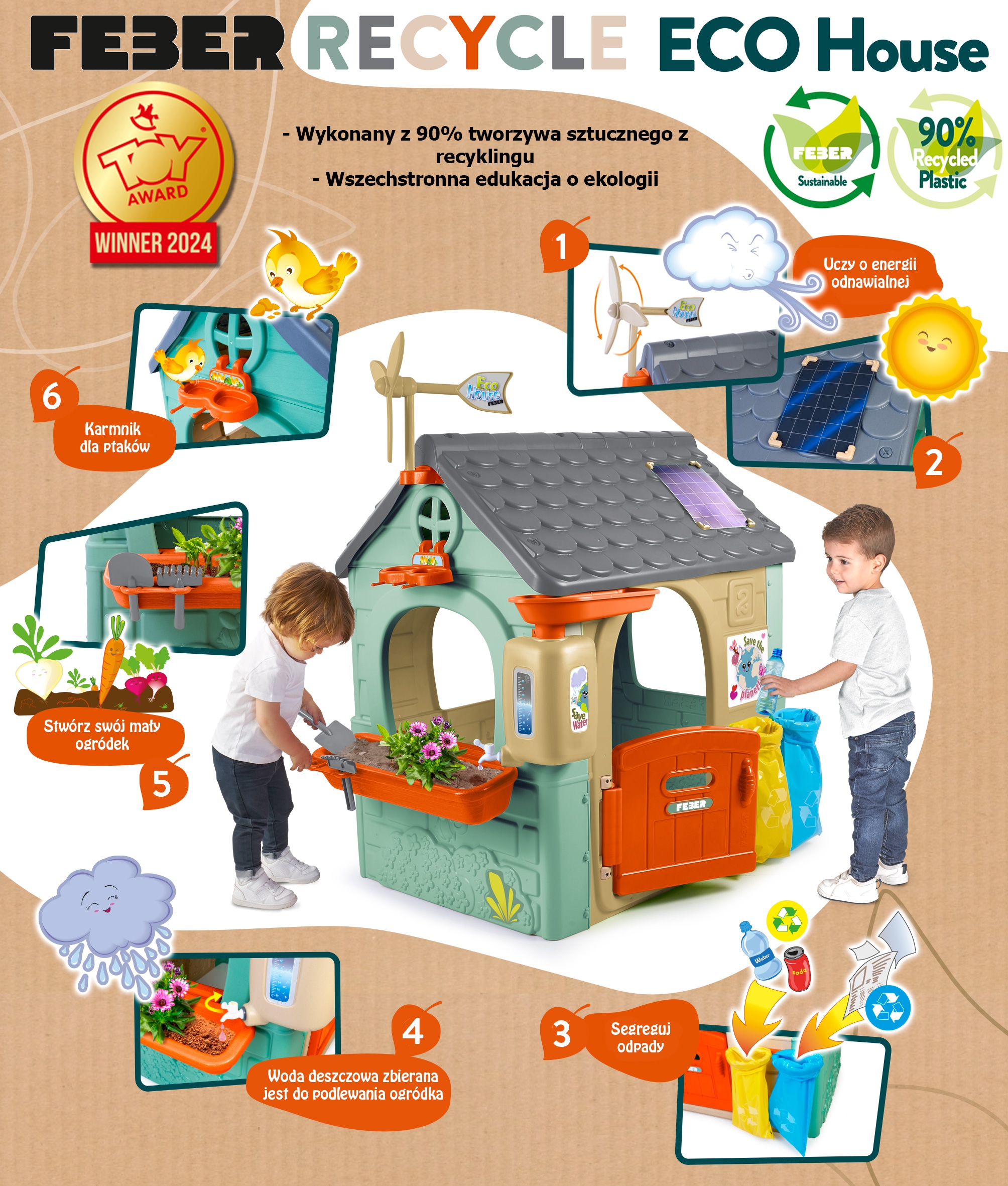 Keskkonnateadlik mängumaja lastele