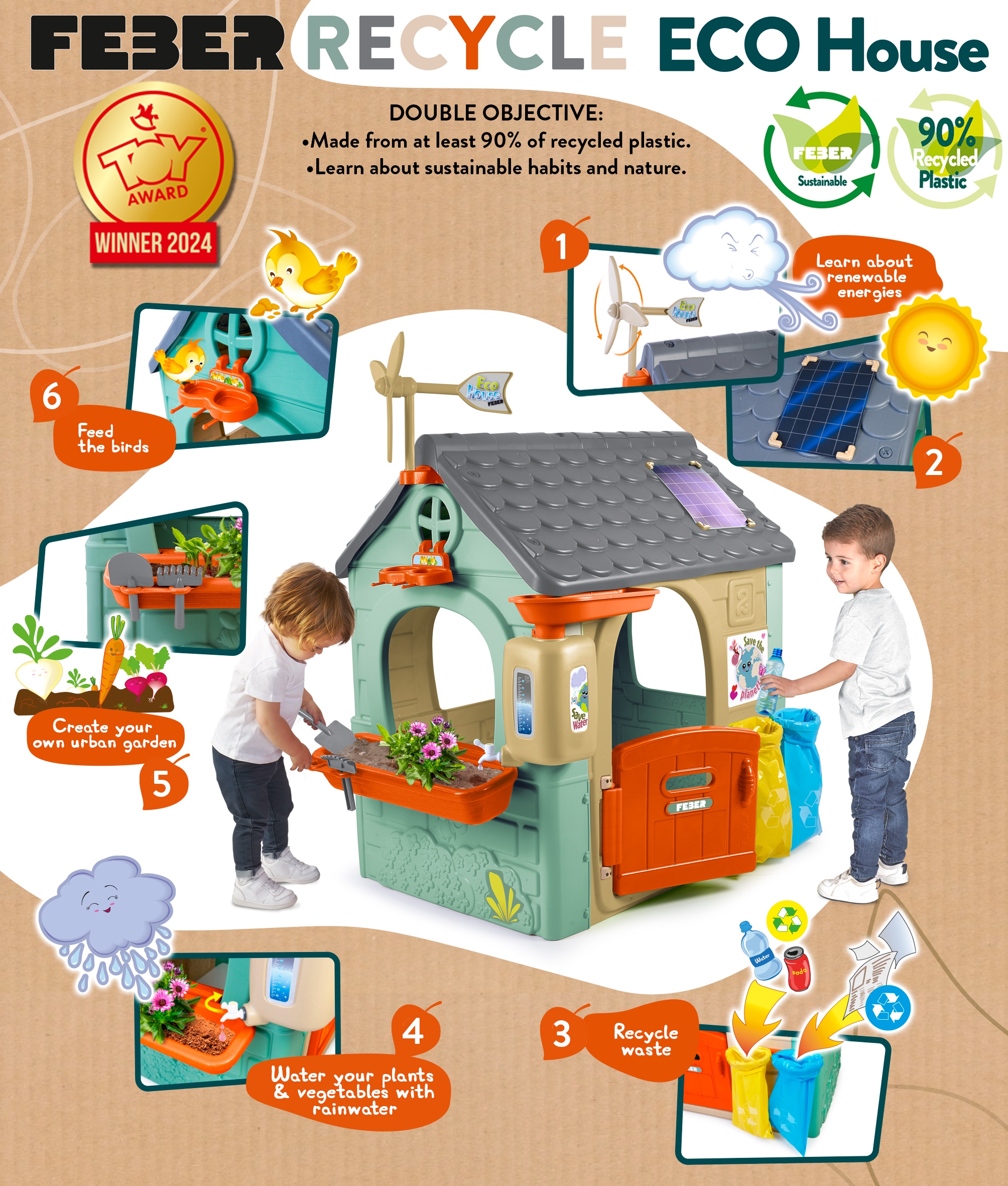 Keskkonnateadlik mängumaja lastele