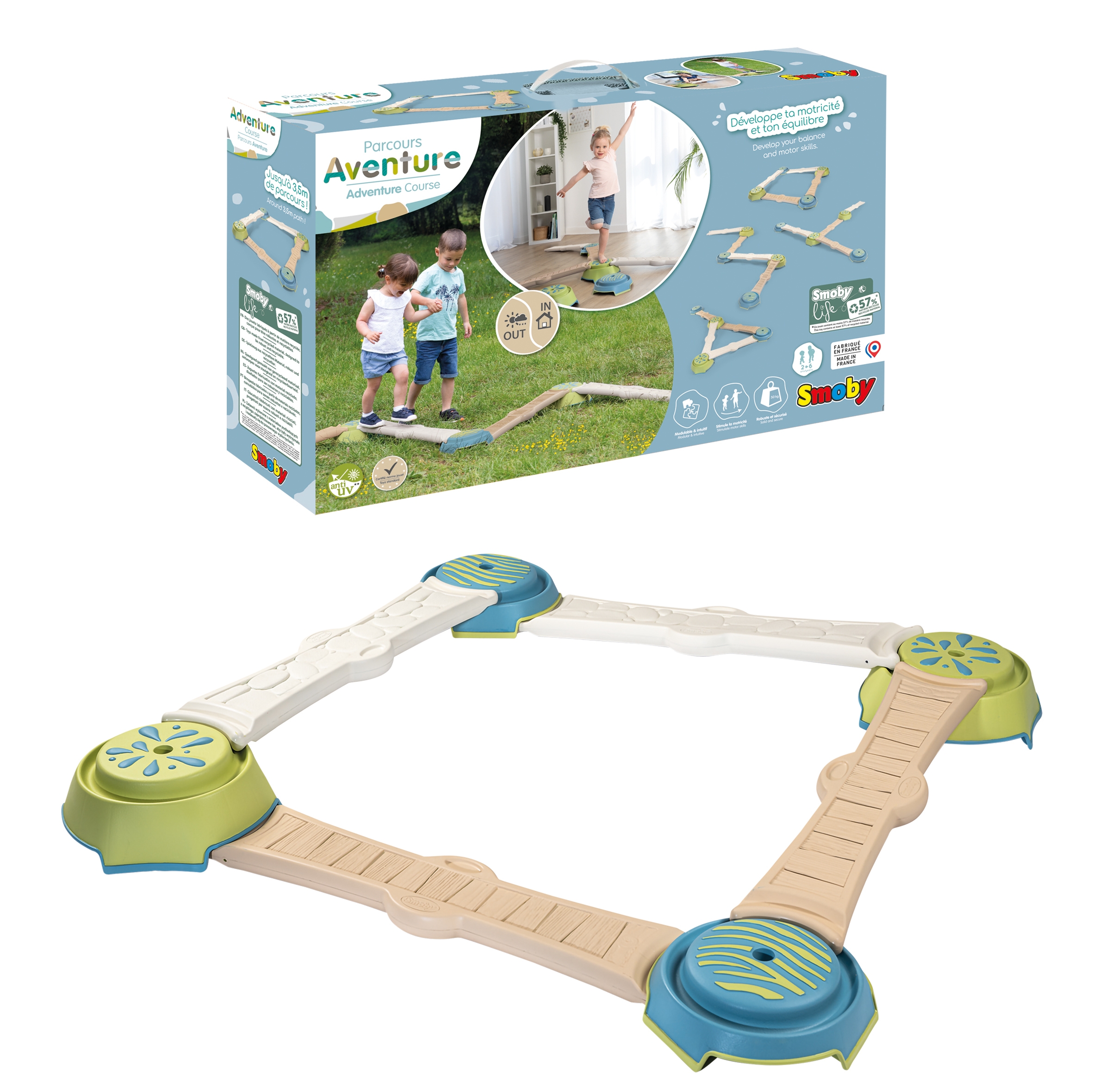 Sensoorne tasakaalurada lastele arendamiseks