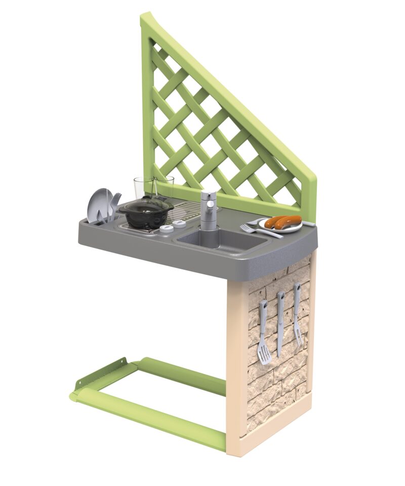 Väliköök lastele grilliga aias