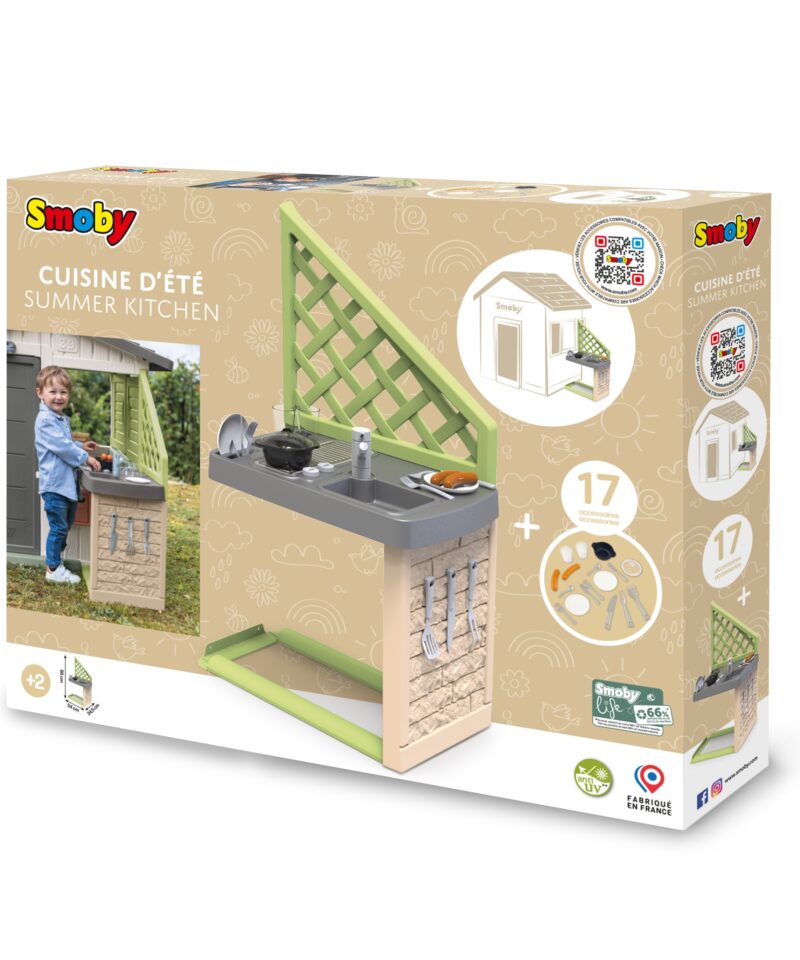 Laste kokanduskomplekt õues