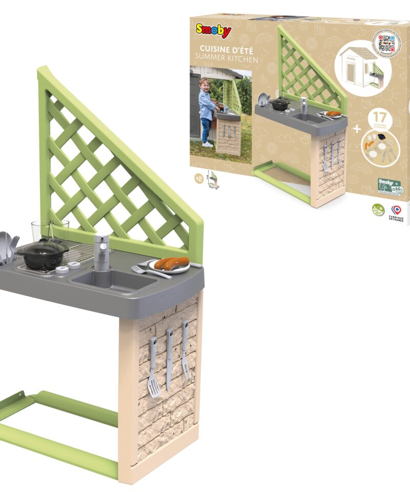 Laste kokanduskomplekt õues