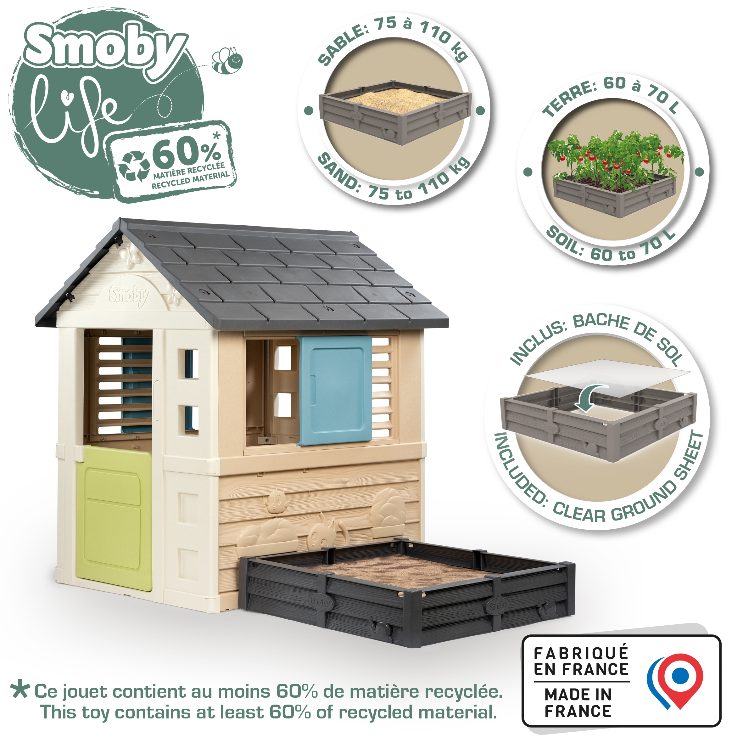 Lastele sobiv aiamaja