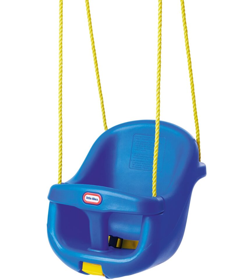 Sinine laste turvaline kiikhäll