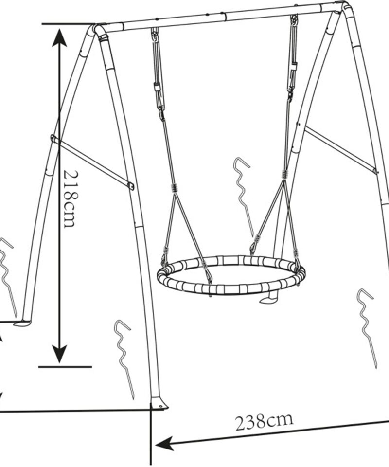 Veekindlast kangast kiigeiste