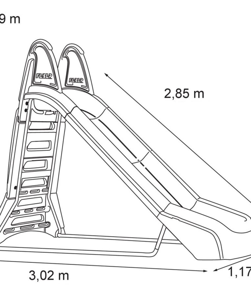 Turvaline veeslaid kõrgete külgseintega