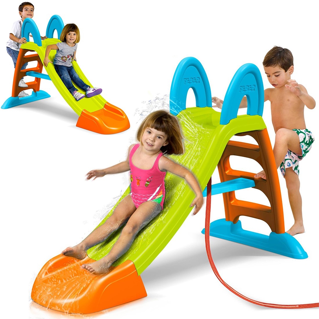 Värvikas veekindel liumägi mänguväljakule