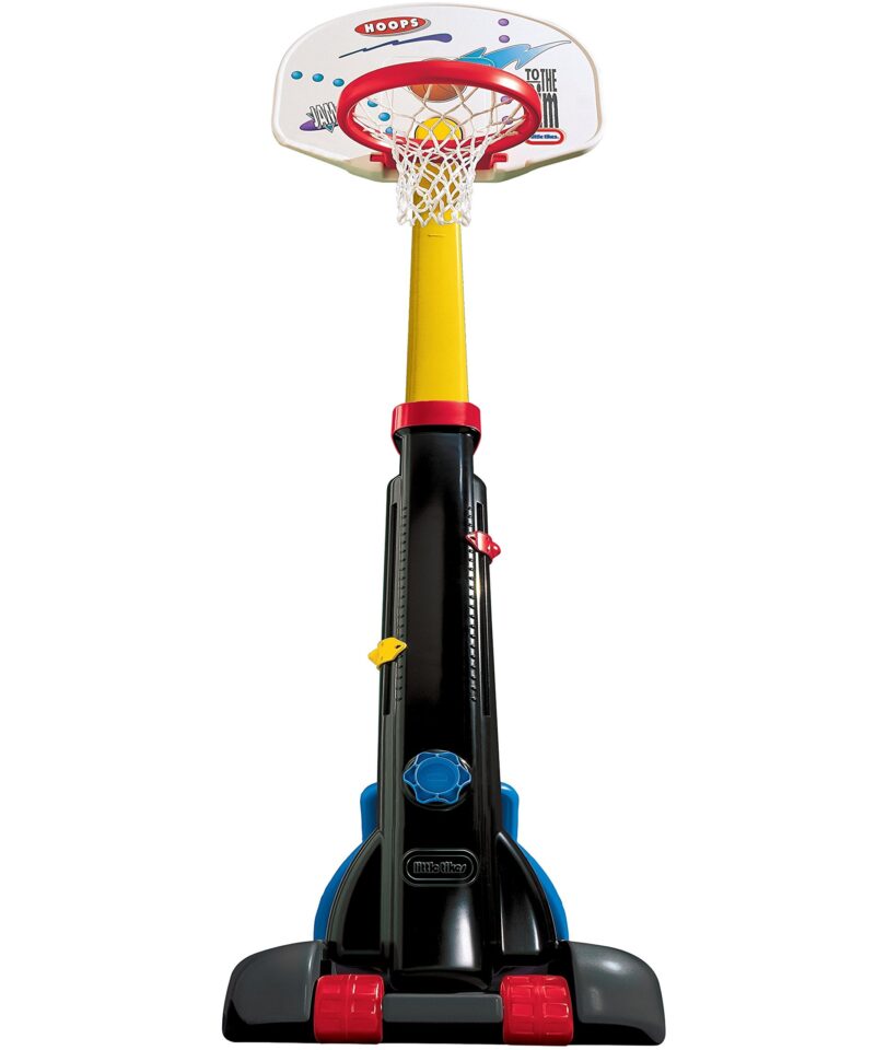 Reguleeritav laste korvpallikomplekt aias