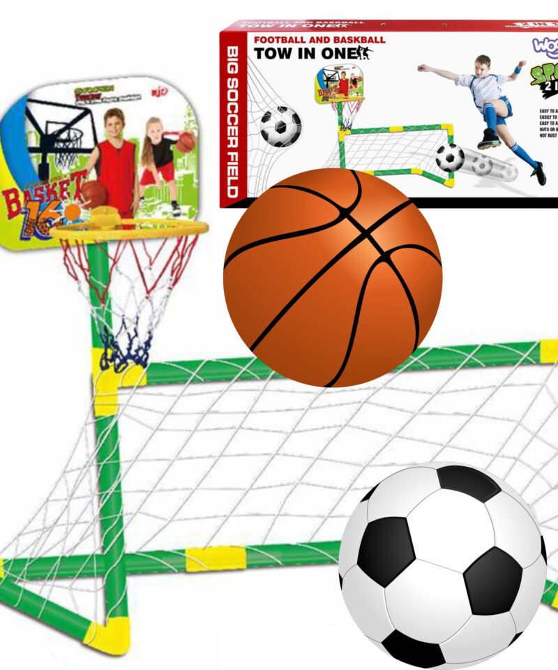 Laste spordikomplekt koos korvpallikorviga