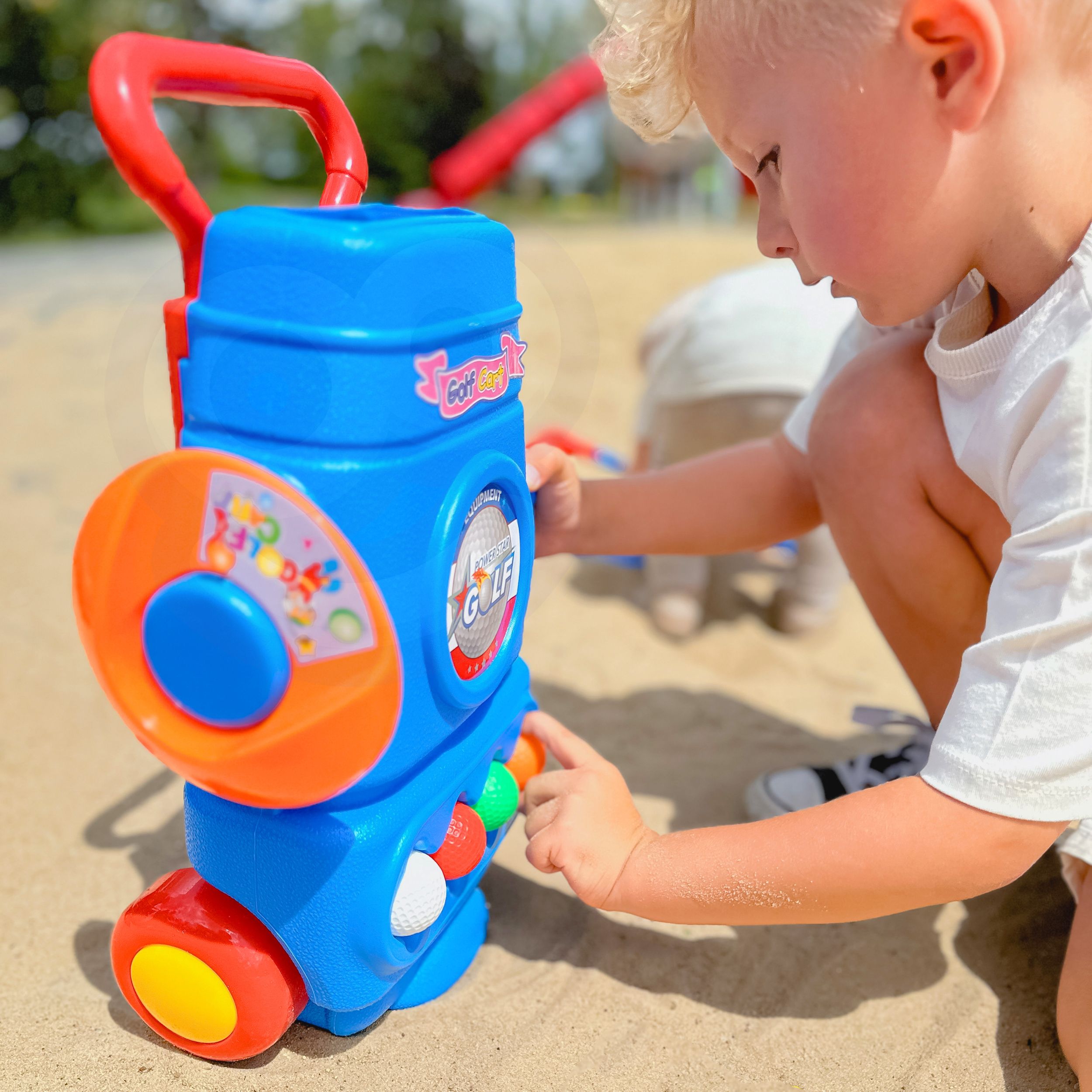 Golfikeppide ja pallide komplekt