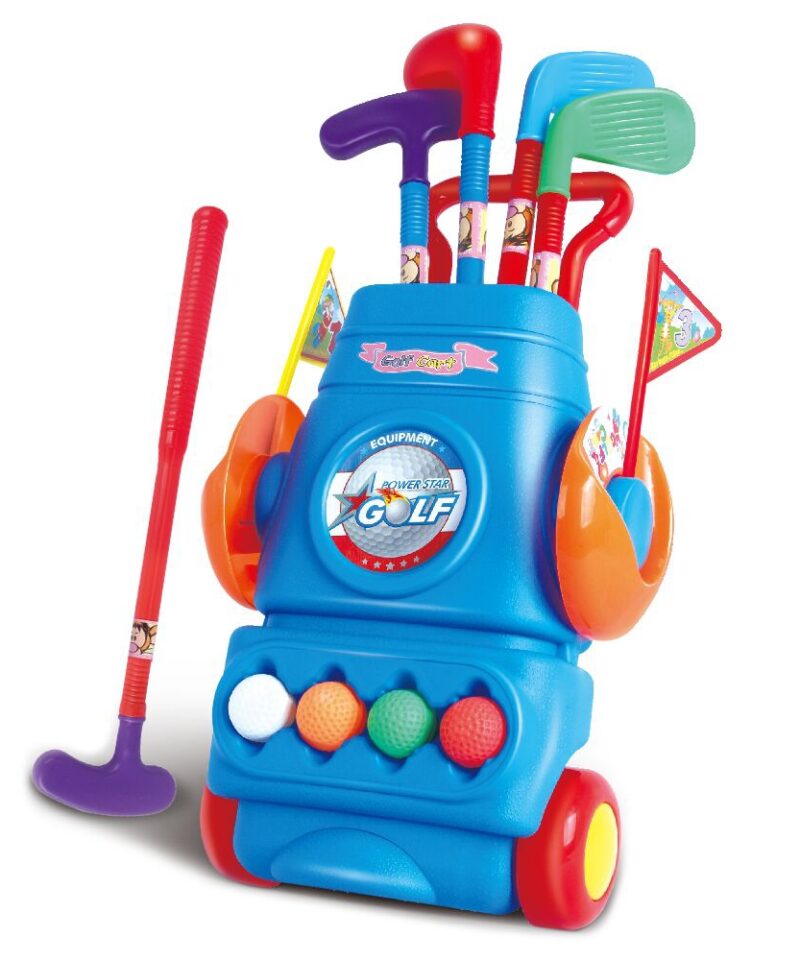 Lõbus golfikomplekt neljale