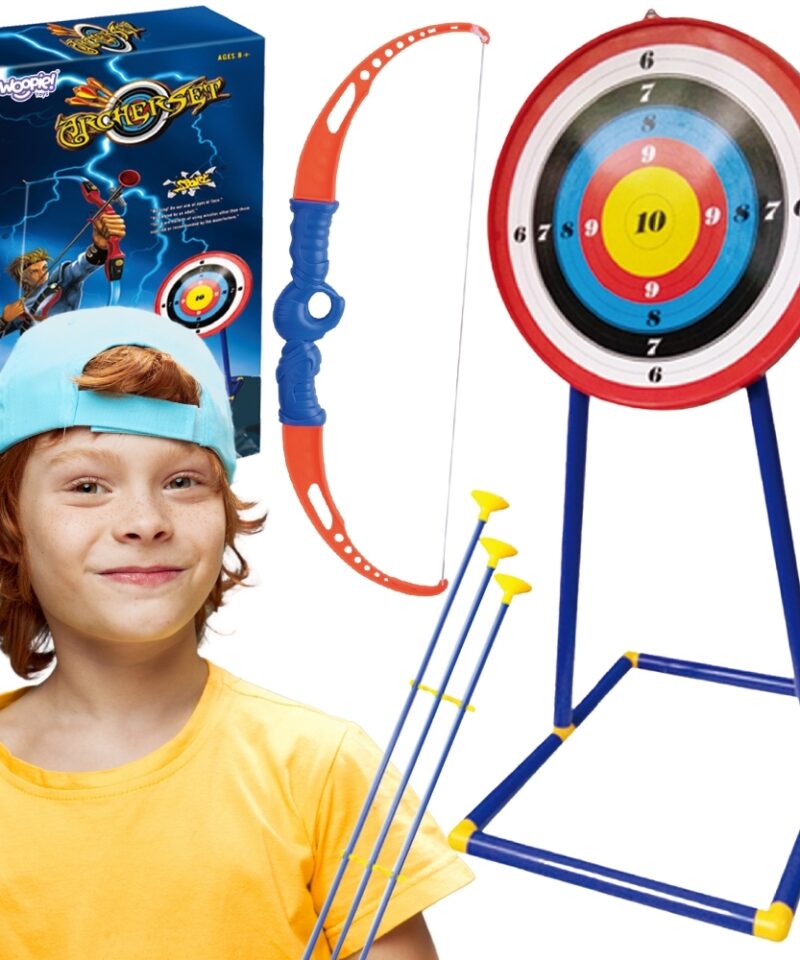 Laste vibulaskmise komplekt koos märklauaga