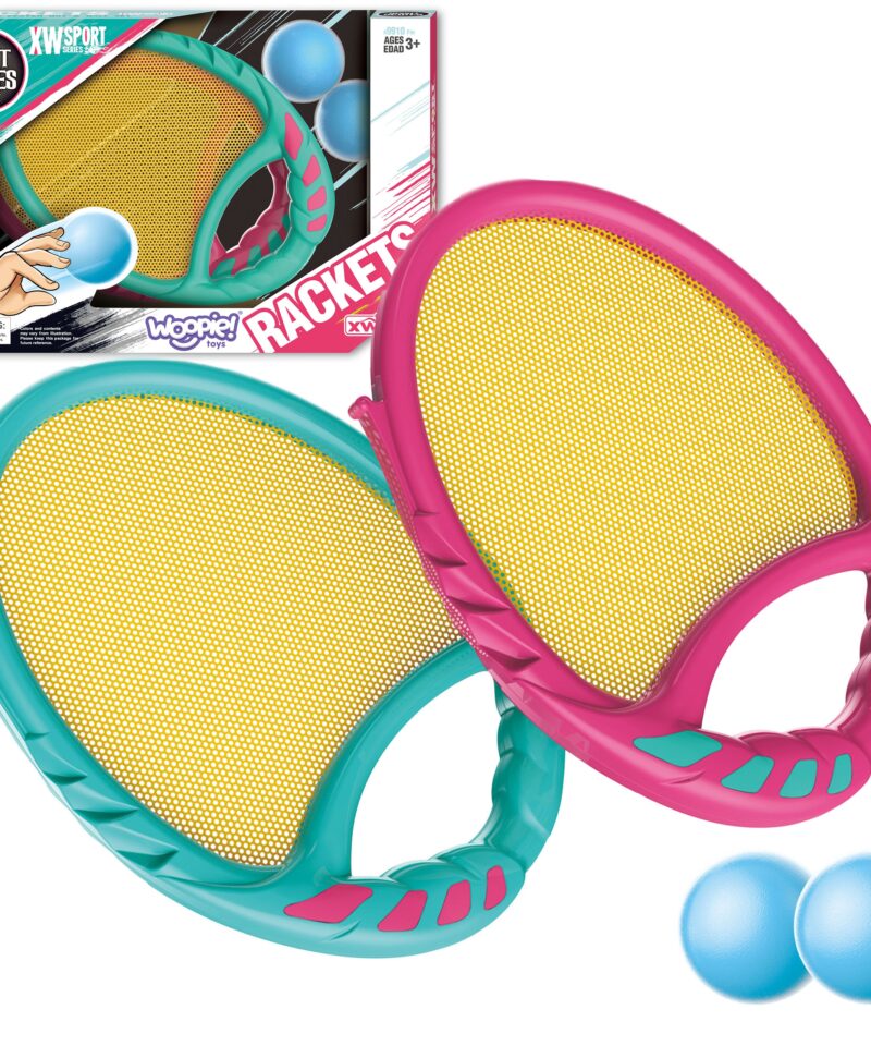 Laste mängukomplekt kahe reketiga