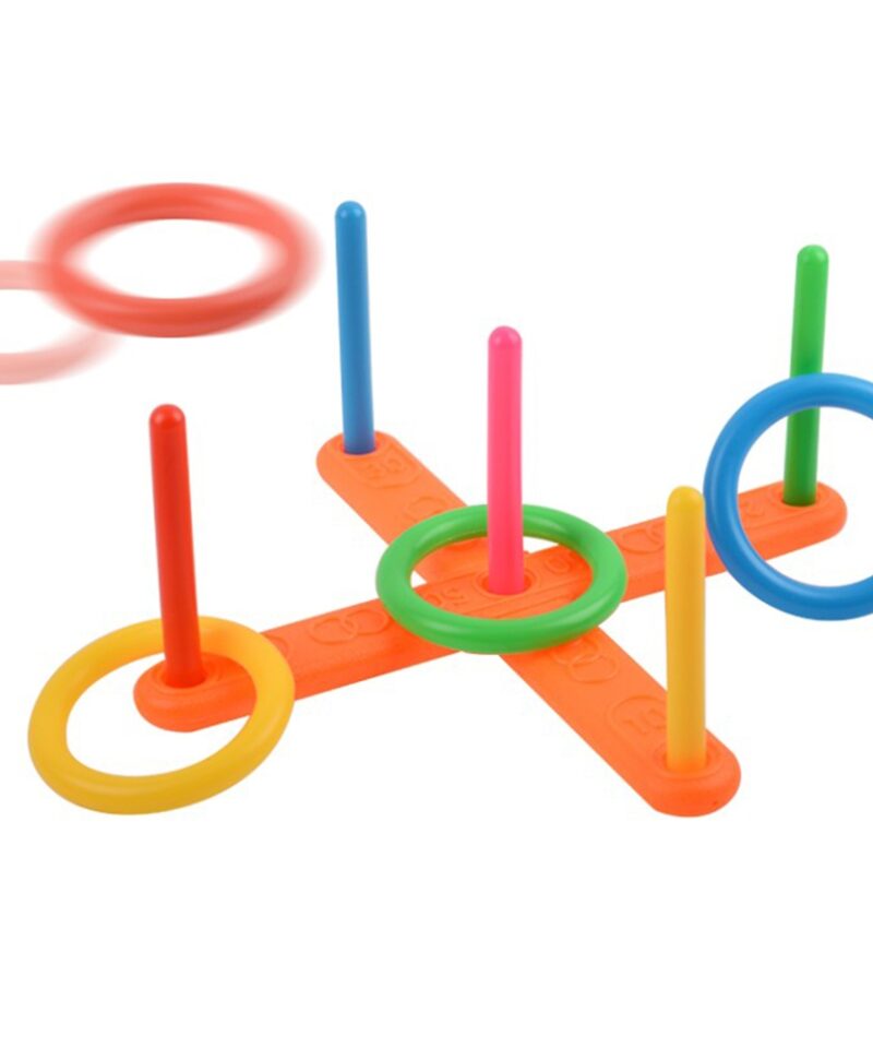 Värvilised viskerõngad ja pulgad