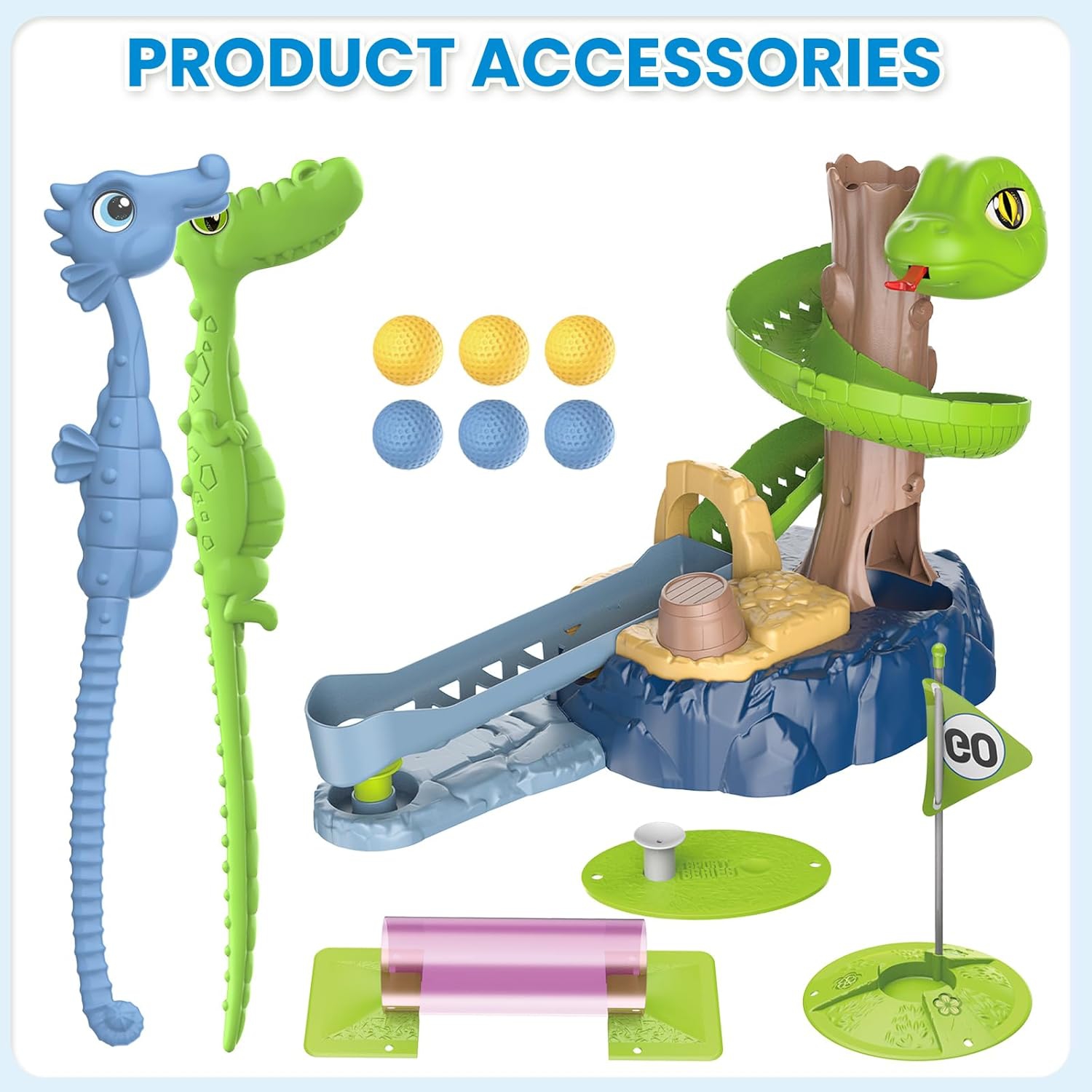 Kvaliteetne mini golfi komplekt