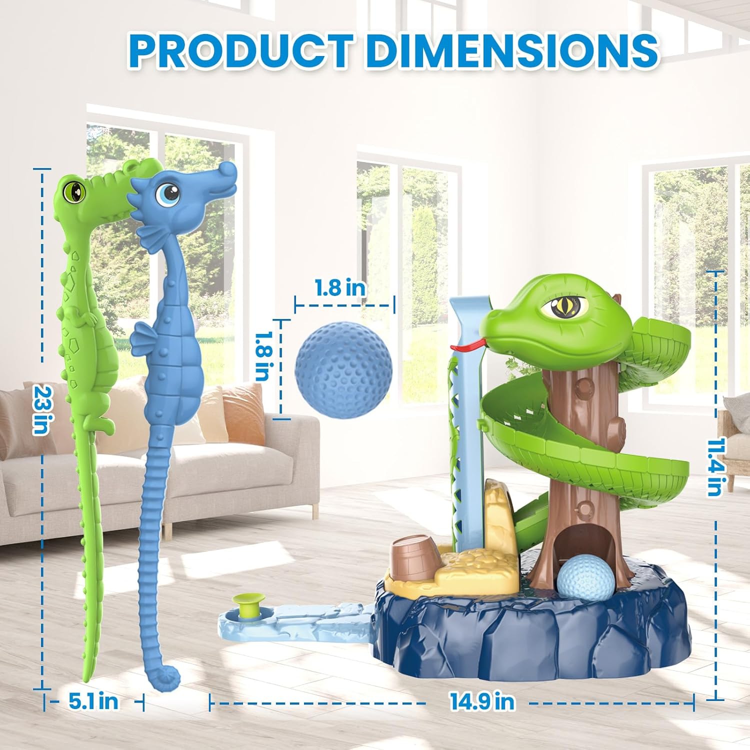 Lõbus golfimäng lastele