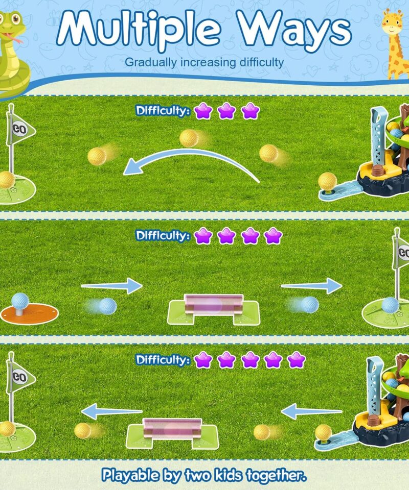 Lõbus golfimäng lastele