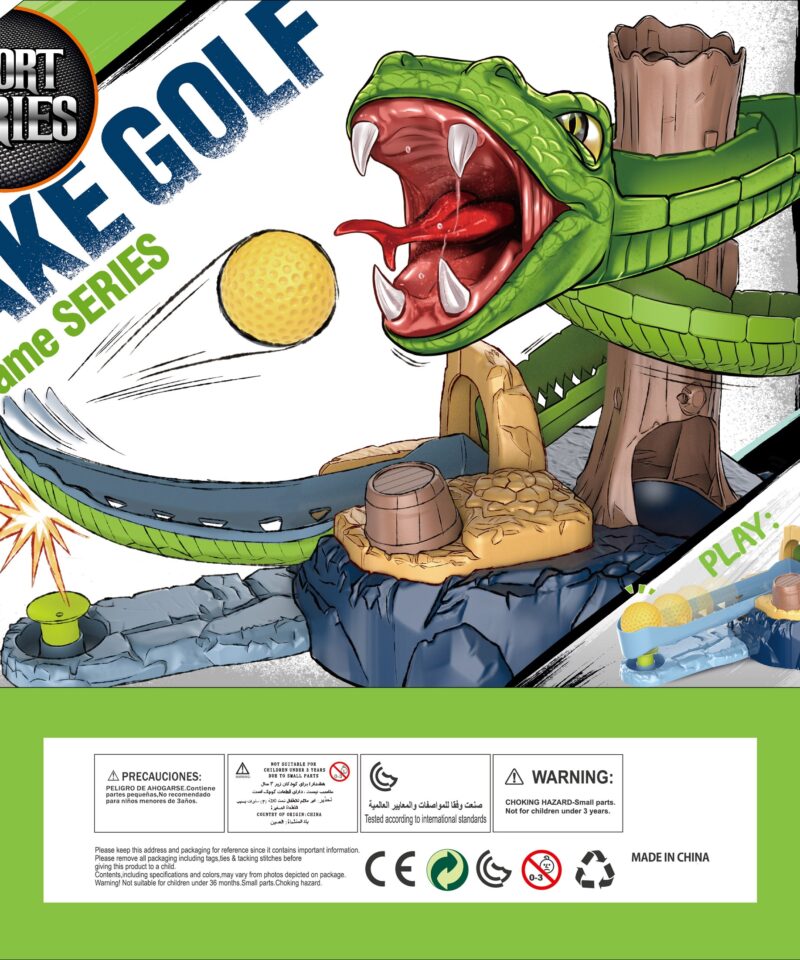 Lõbus golfimäng lastele