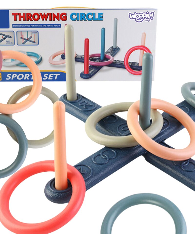 Osavusmäng rõngaste loopimine lastele