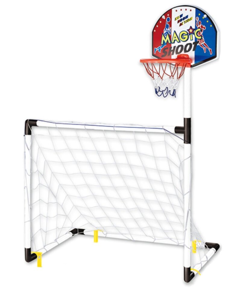 Spordikomplekt lastele, korvpall ja jalgpall