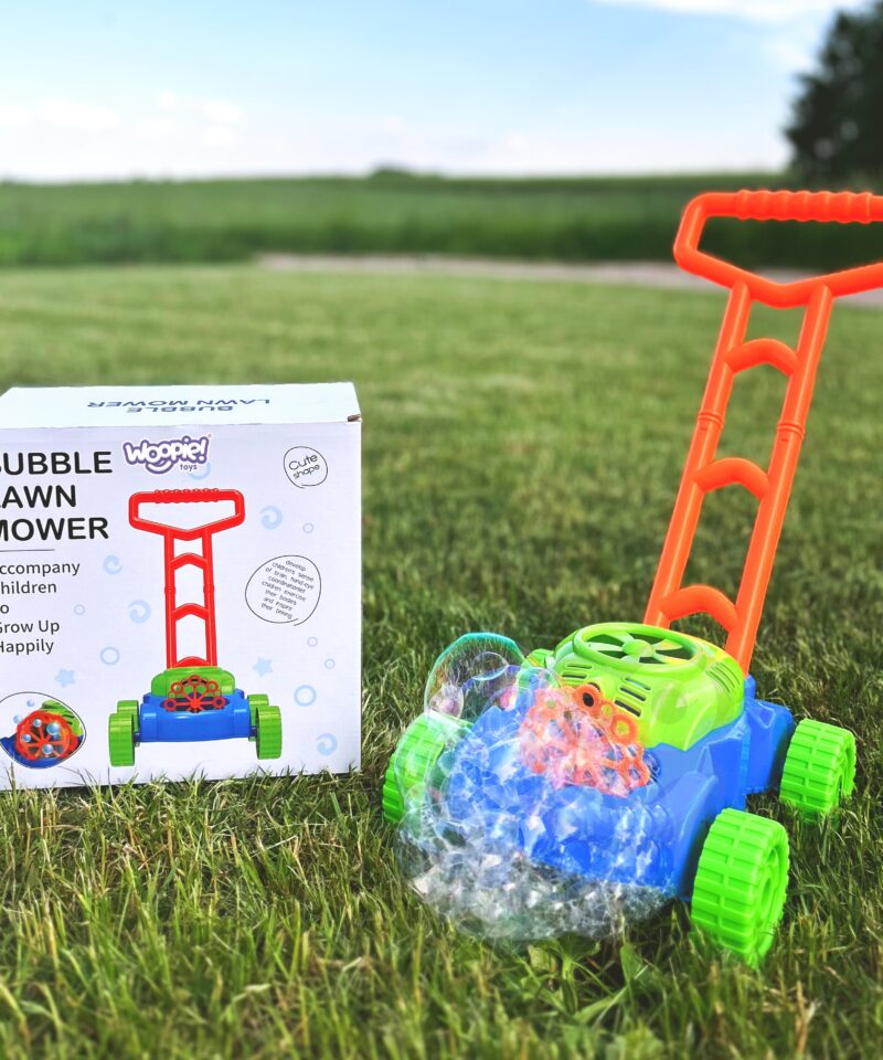 Realistlik heli ja mullid mängukosil