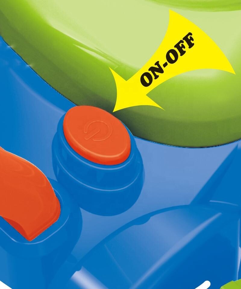 Realistlik heli ja mullid mängukosil